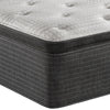 Corner view of the Beautyrest Silver BRS900-C Medium Pillow Top mattress